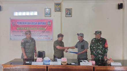 MUSYAWARAH DESA (MUSDES) PENYUSUNAN RKP DESA TAHUN ANGGARAN 2027